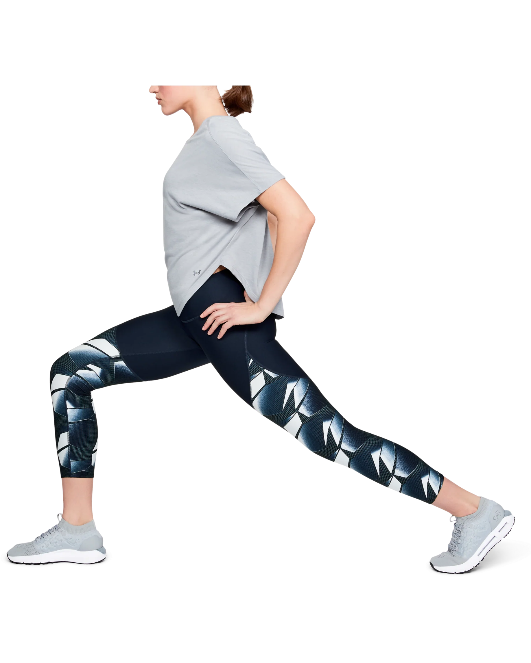 Women's UA Vanish Printed Crop - Image 3