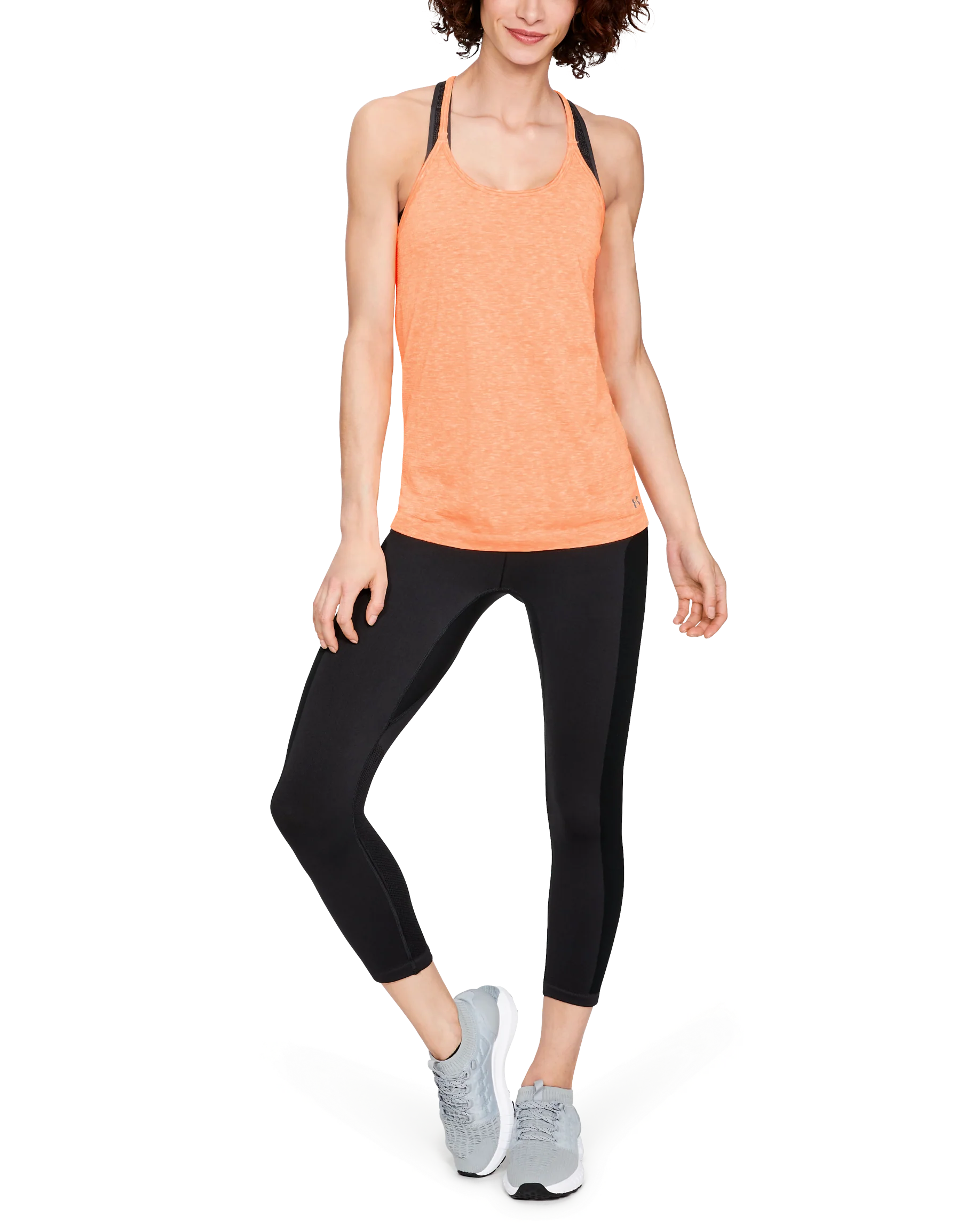 Women's UA Vanish Seamless Spacedye Strappy Tank - Image 3