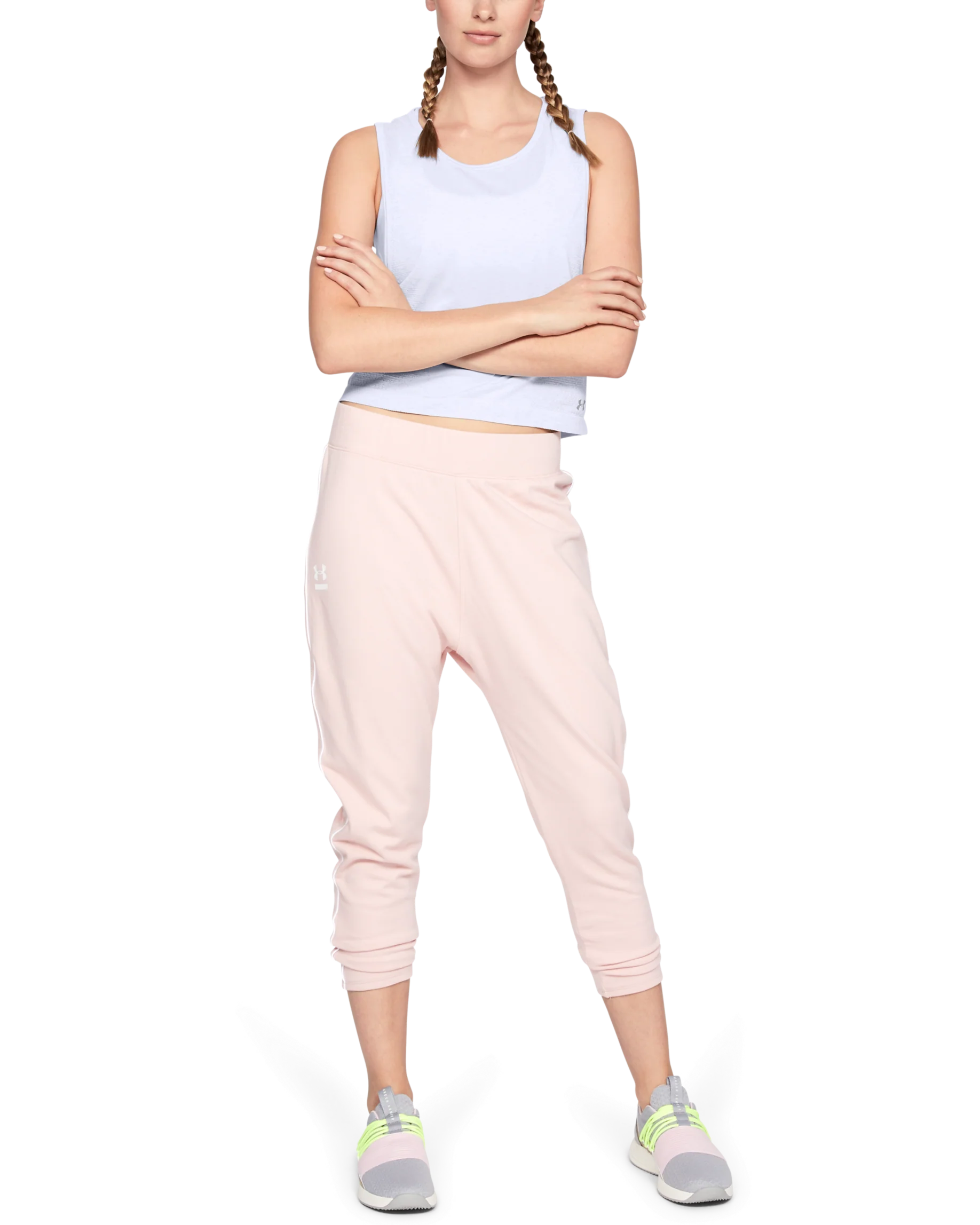 Women's UA Vanish Seamless  Spacedye Tank - Image 3