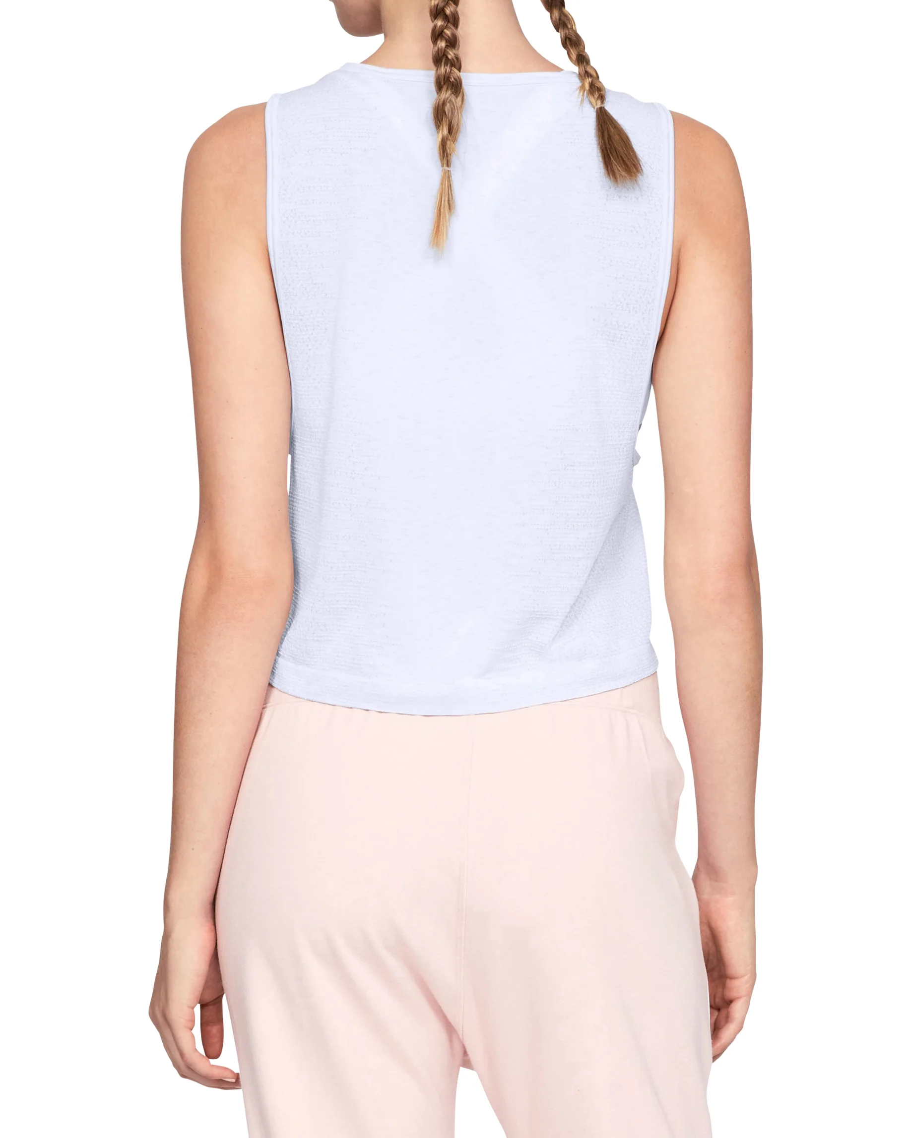 Women's UA Vanish Seamless  Spacedye Tank - Image 6