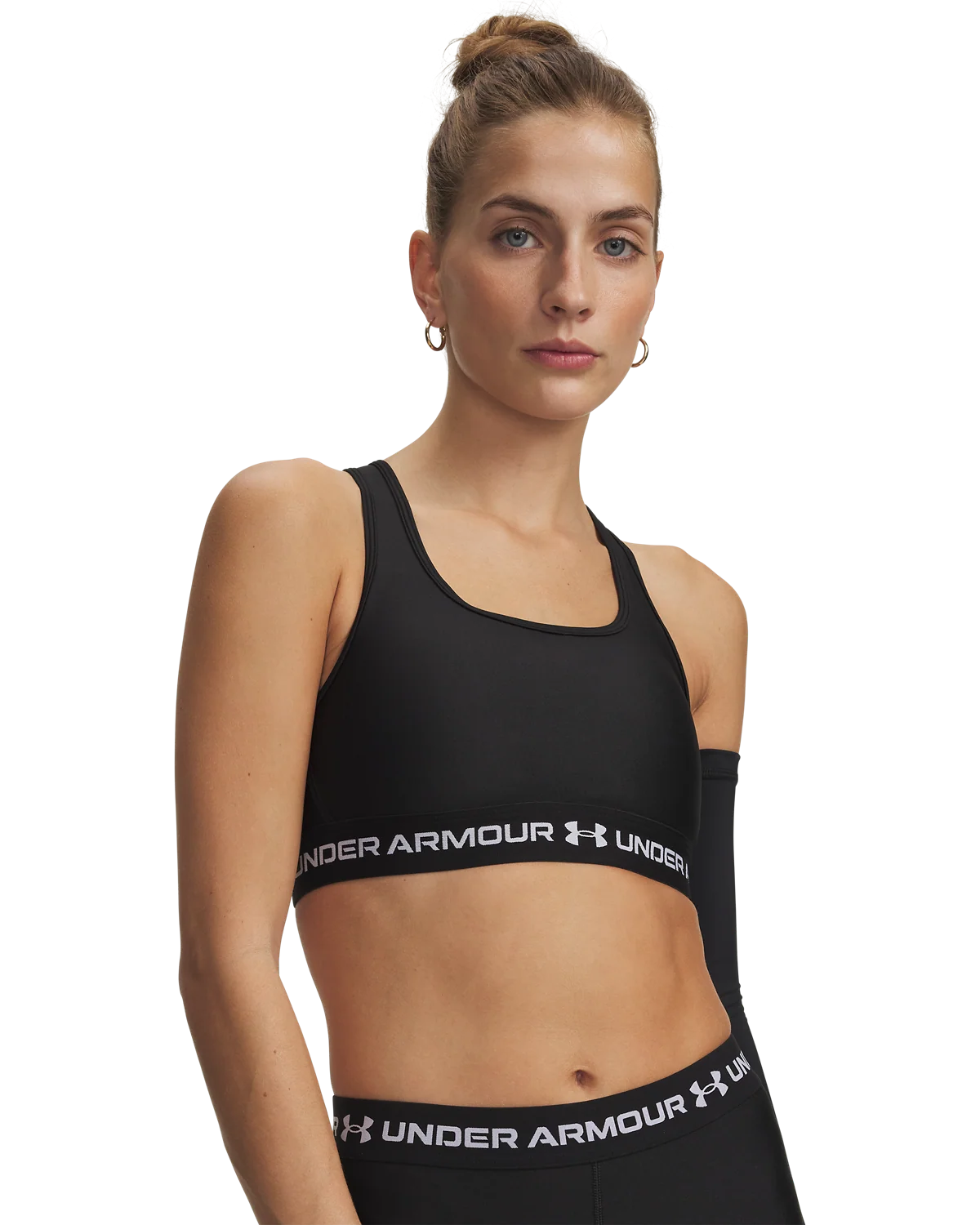 Women's UA Armour® Mid Crossback Sports Bra - Image 3