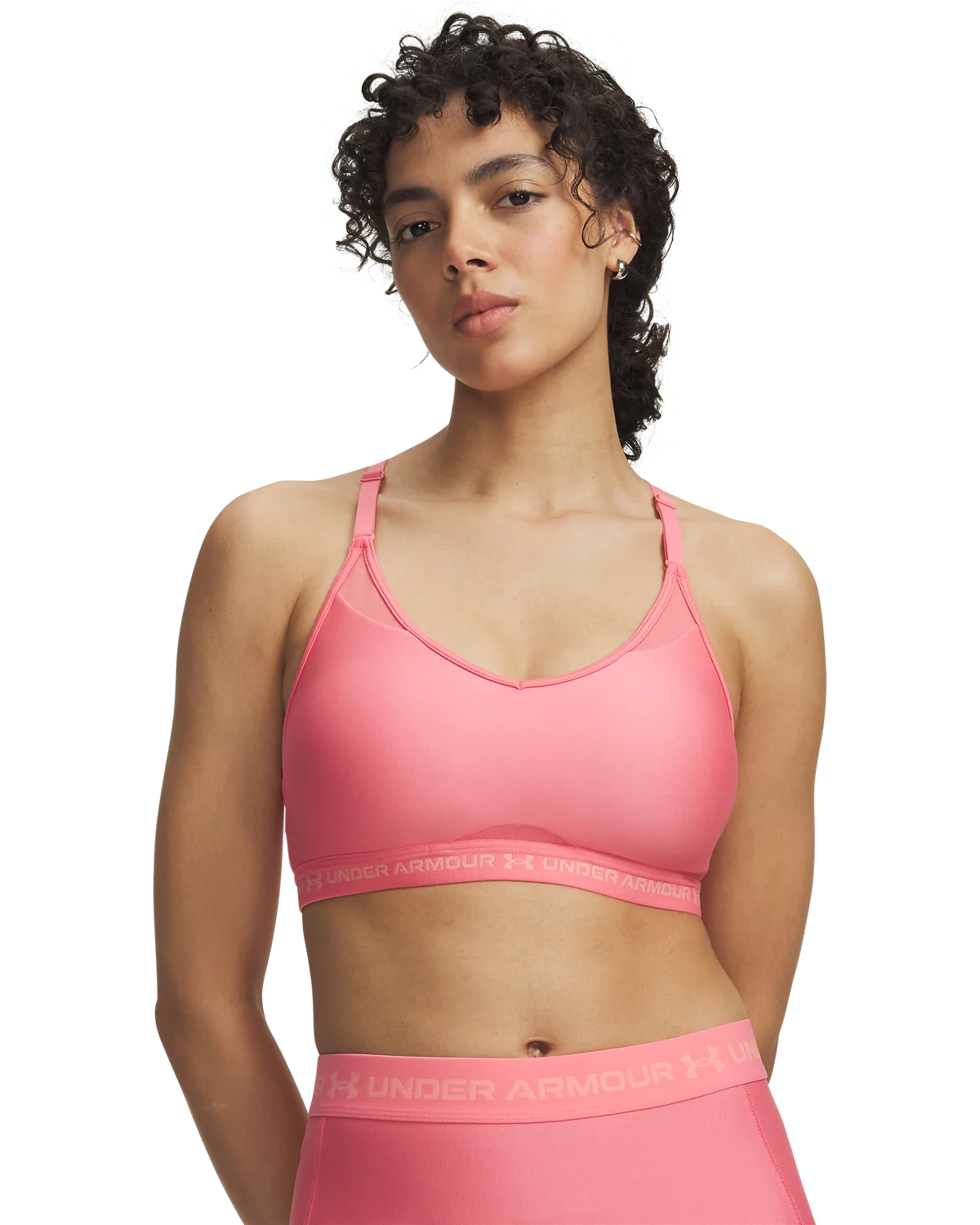 Women's UA Armour® Mid Crossback Sports Bra - Image 2