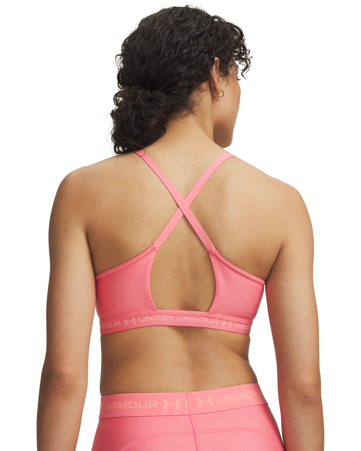 Women's UA Armour® Mid Crossback Sports Bra - Image 6