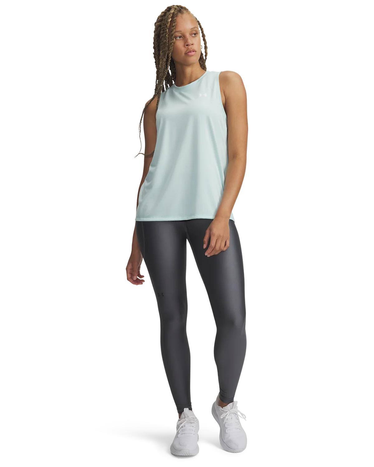 Women's UA HeatGear® Armour Hi-Rise Leggings - Image 3