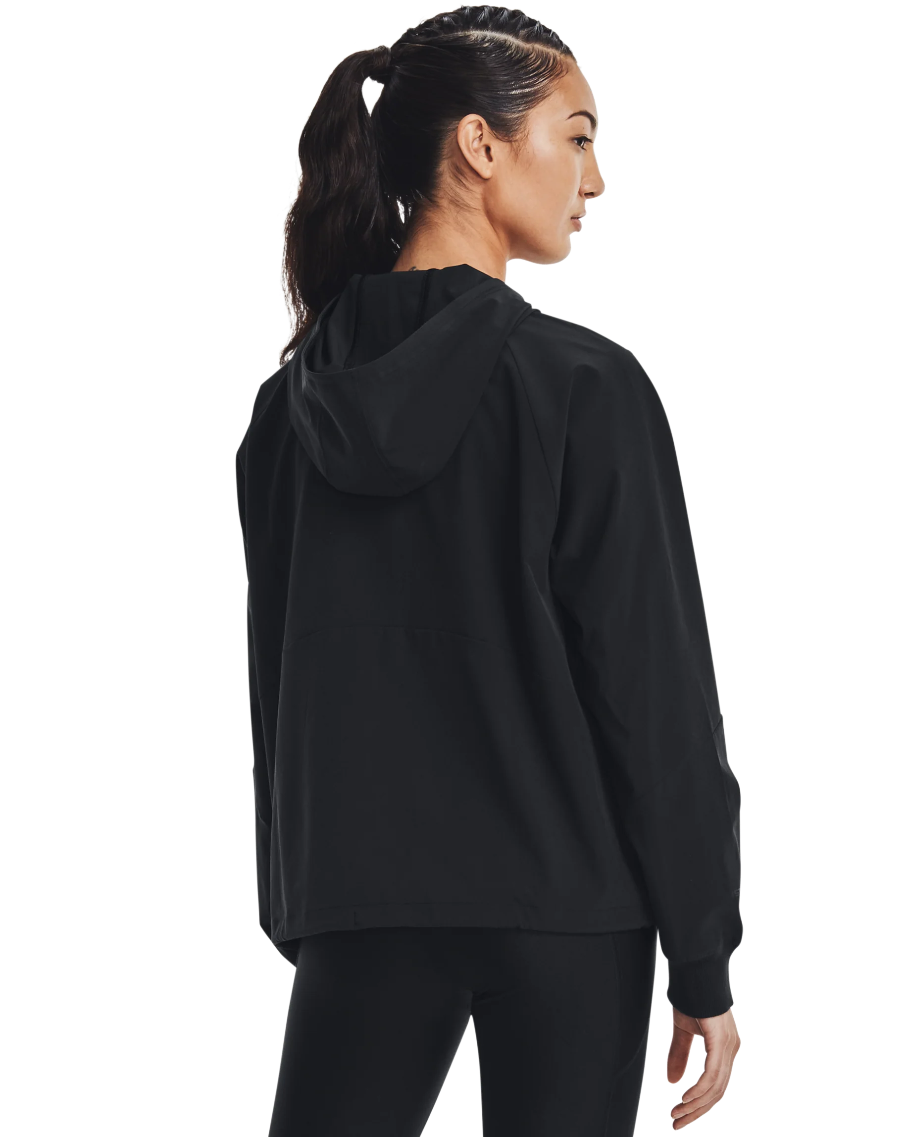 Women's UA Woven Full-Zip Jacket - Image 2