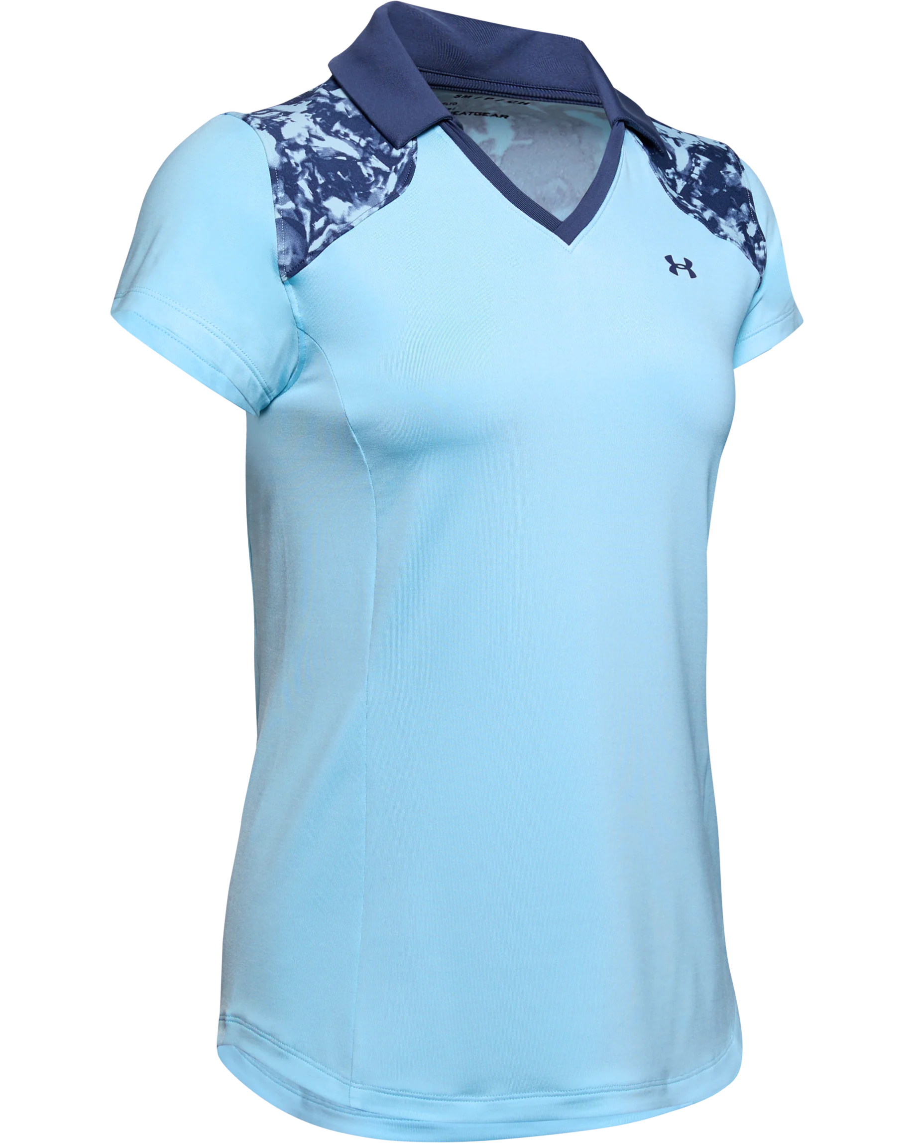 Women's UA Zinger Blocked Polo - Image 3