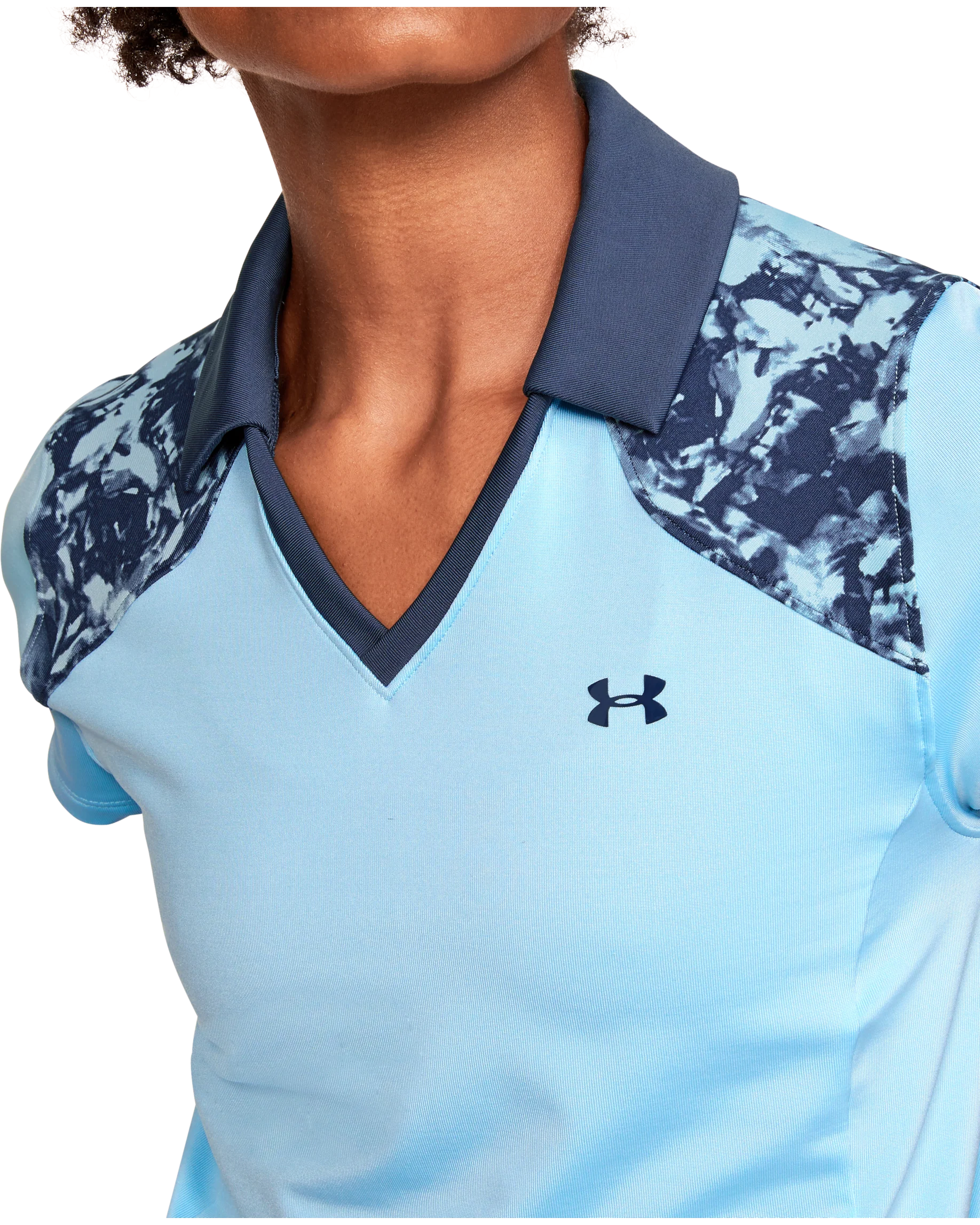 Women's UA Zinger Blocked Polo - Image 5