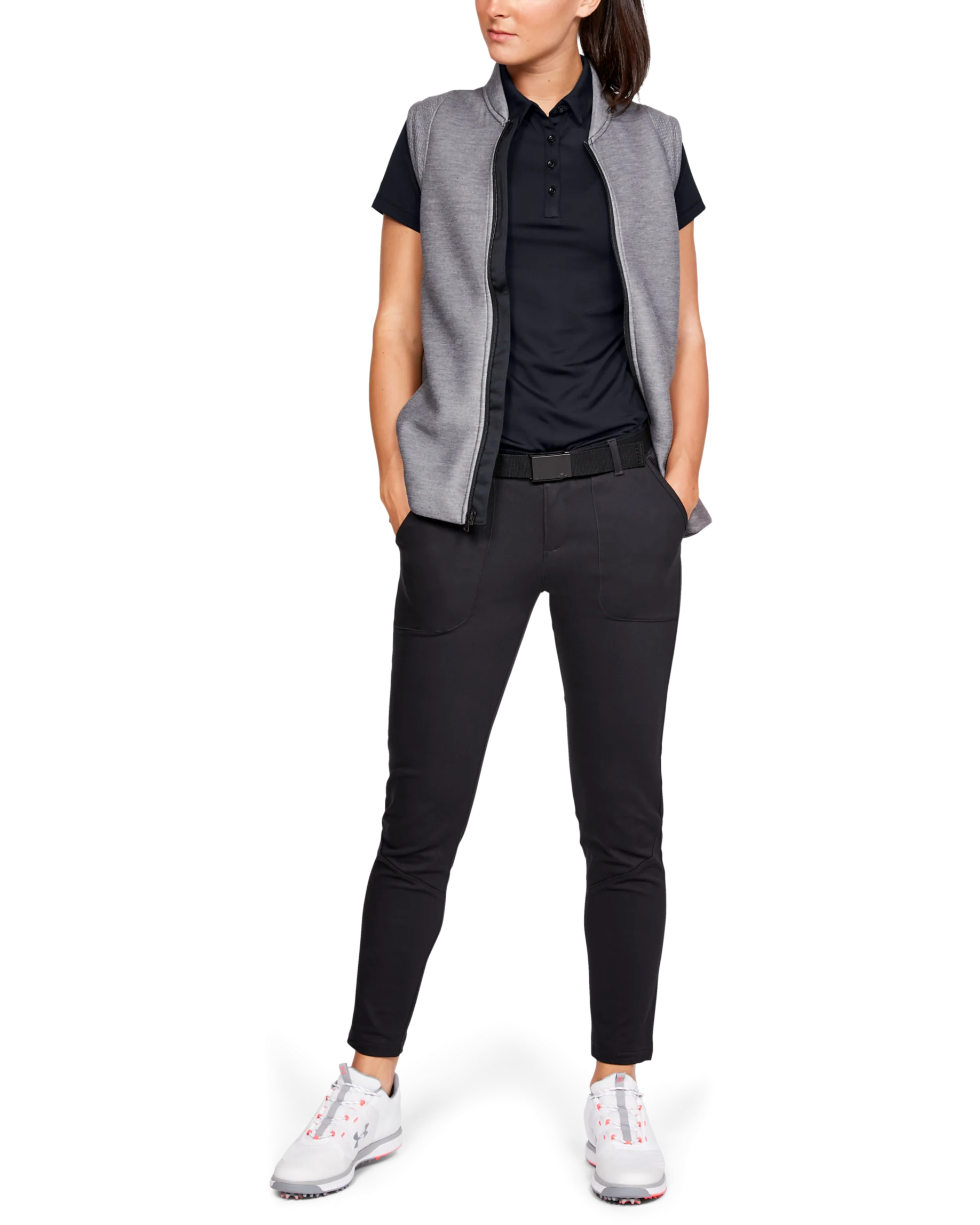 Women's UA Zinger Short Sleeve Polo - Image 3