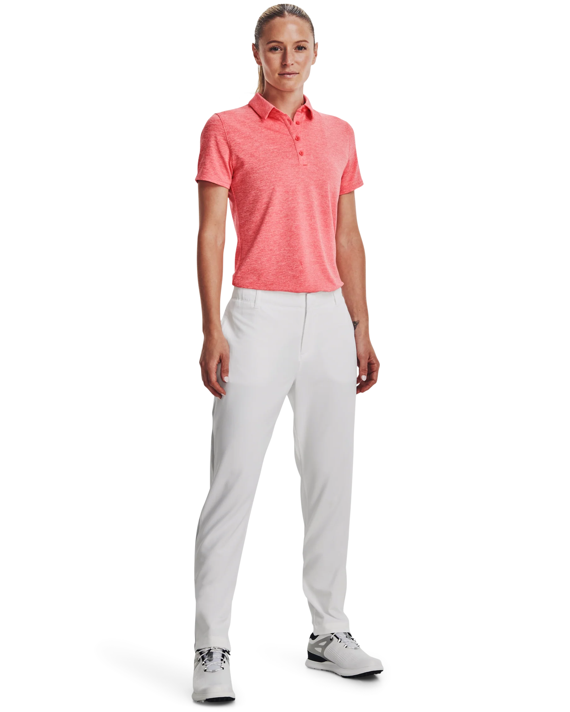 Women's UA Zinger Short Sleeve Polo - Image 4